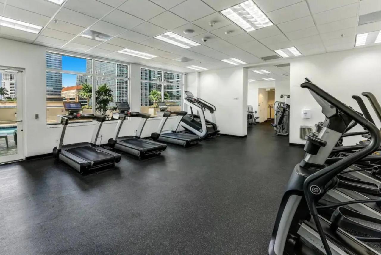 شقة Modern 1 Bed In The Heart Of Brickell With Free Parking ميامي المظهر الخارجي الصورة